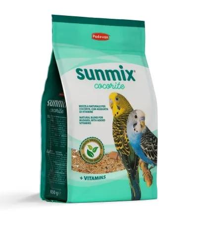 Padovan Sunmix Cocorite корм комплексный/основной для волнистых попугаев, 850 г