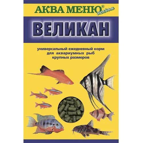 Aquamenu Великан Корм для рыб крупных размеров