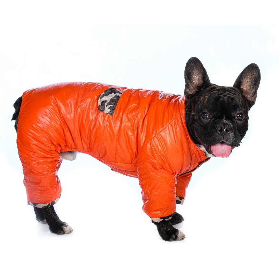 Petmax Комбинезон для собак AirForce, 3XL, оранжевый (унисекс)