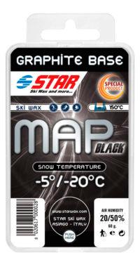 мази лыжные Star MAP BLACK MAP SERIES 60G BASE GRAPHITE WAX