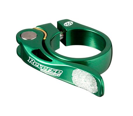 хомуты подседельные Reverse SEAT CLAMP LONG LIFE 34,9MM (DARK-GREEN)