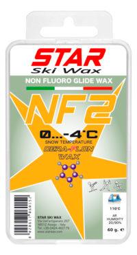 мази лыжные Star NF2 CERA-FLON WAX 60 G. NON FLUORO CARBON