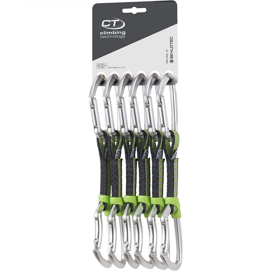 оттяжки альпинистские Climbing Technology LIME 12 CM NY PACK OF 6