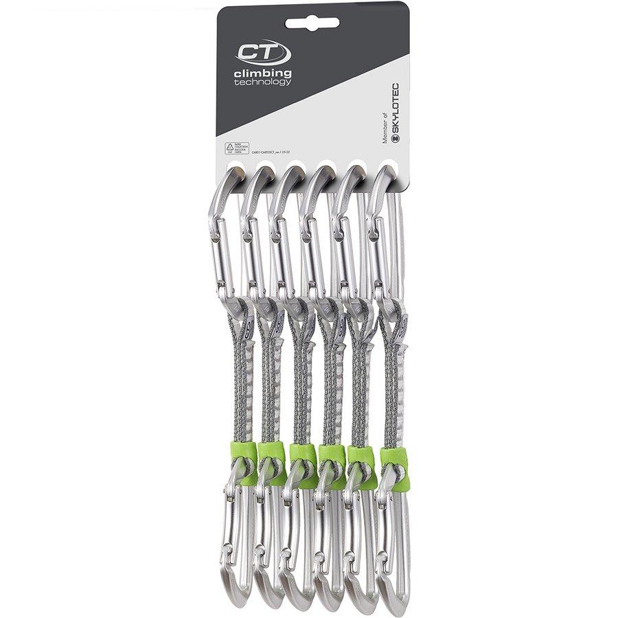 оттяжки альпинистские Climbing Technology LIME 12 CM DY PACK OF 6