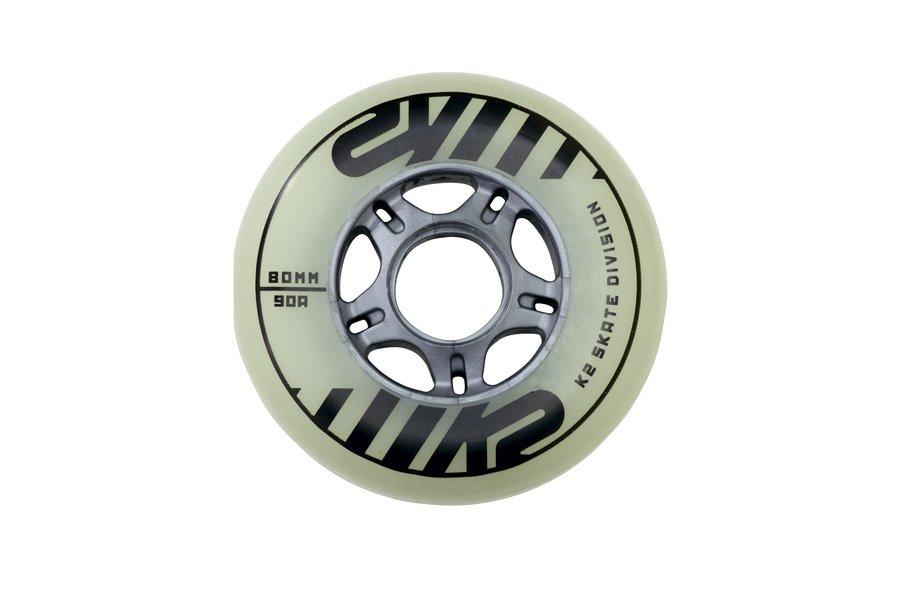 колёса для роликовых коньков комплект K2 80 MM FREERIDE GLOW WHEEL 4-PACK