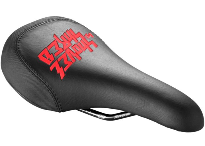 седла для велосипеда Reverse SADDLE NICO VINK  SHOVEL SHRED (BLACK/RED)