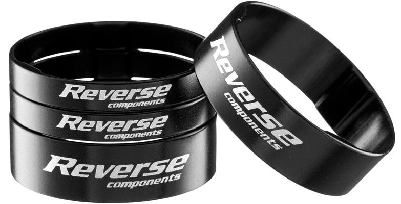 кольца проставочные Reverse SPACER SET ULTRA-LIGHT 1 1/8" (BLACK)