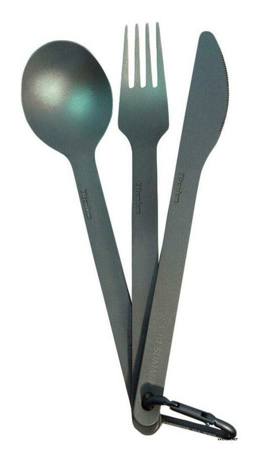 посуда для туризма комплект Sea to Summit TITANIUM CUTLERY SET 3PC