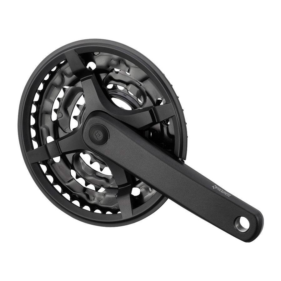 шатуны комплект Pro Wheel TC-CY03 42-32-22T -175MM