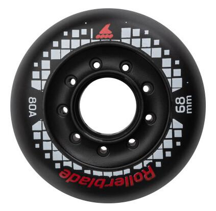 колёса для роликовых коньков комплект Rollerblade WHEELS 68/80A APEX (4PCS)