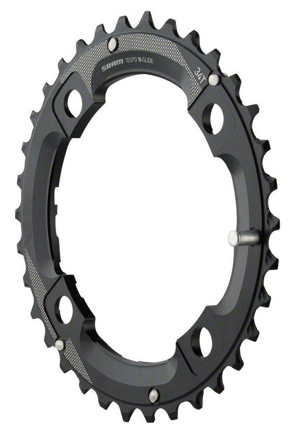 звезды для велосипеда Sram MTB 34T 104 AL5 2X10 L-PIN