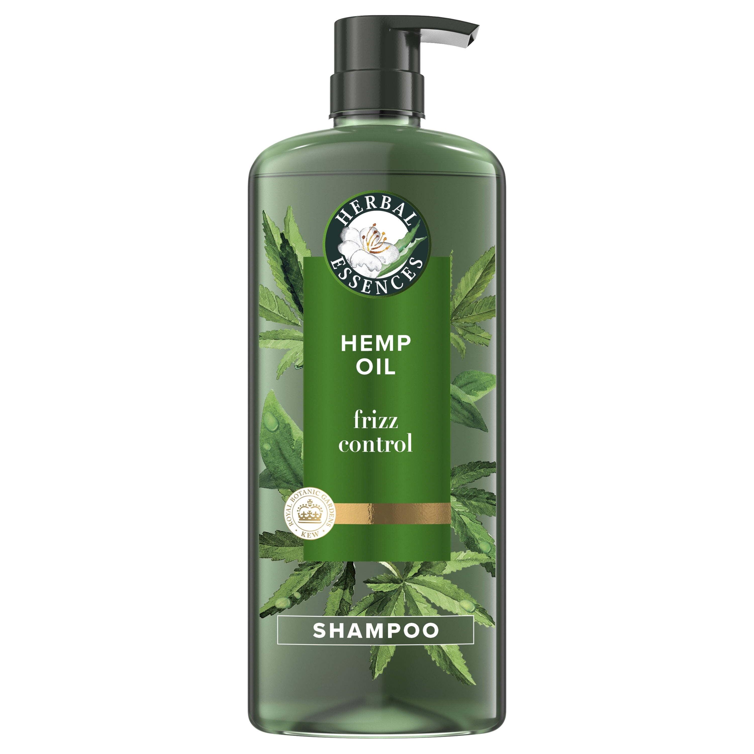 Herbal Essences | Шампунь без сульфатов с маслом конопли для контроля завивки, 600 мл, для всех типов волос