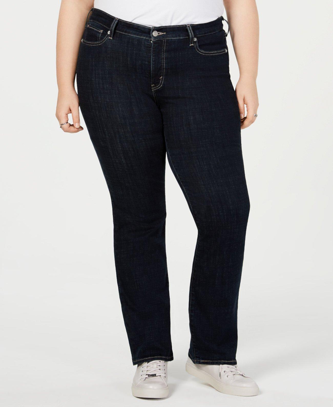 Женские Джинсы bootcut Levi's® Trendy Plus Size 415 Classic