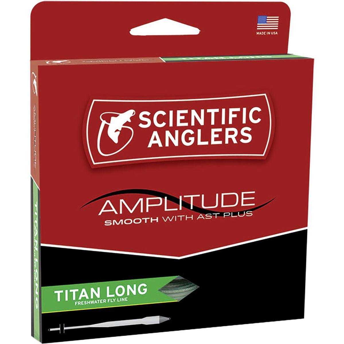 Линия для нахлыста Amplitude Smooth Titan Long Taper - ультра-гладкая, для больших рыб, 2 размера тяжелее