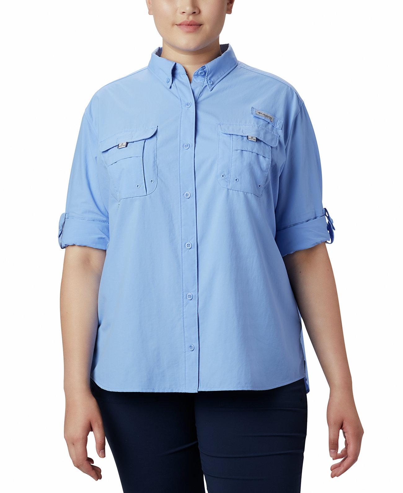 Женская Повседневная рубашка Columbia Plus Size PFG Bahama