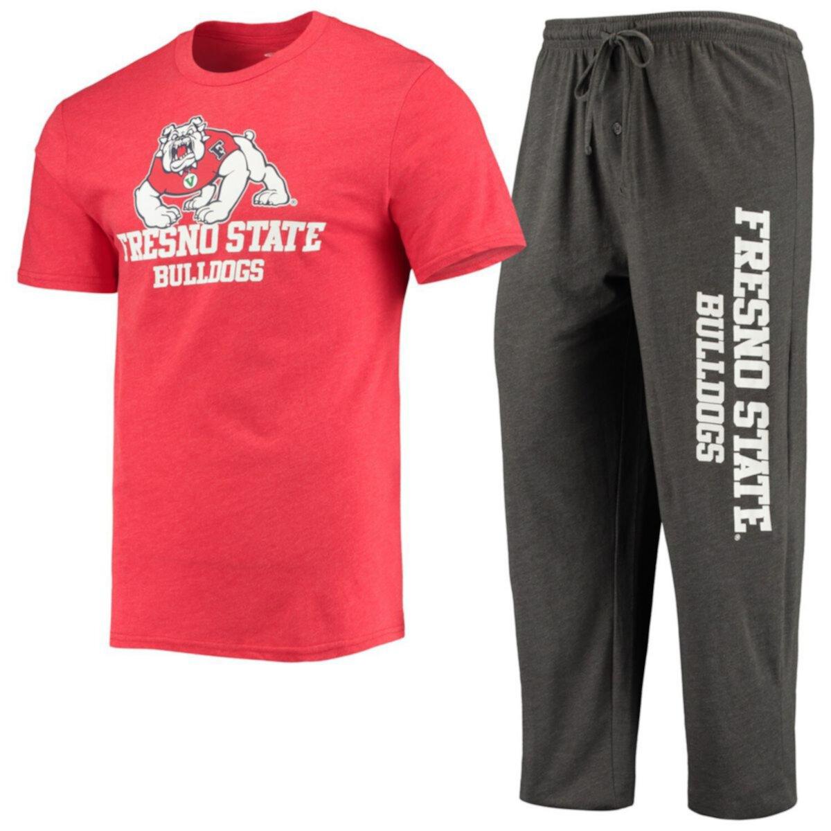 Unbranded | Мужская Пижама Concepts Sport Fresno State Bulldogs Meter