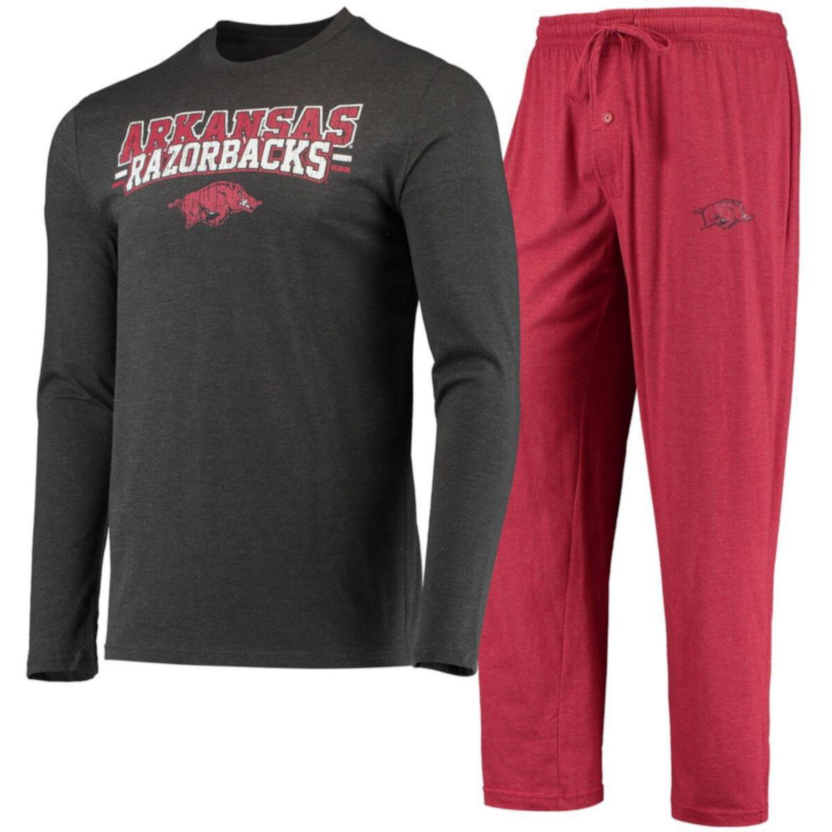 Мужская Пижама Concepts Sport Arkansas Razorbacks Meter