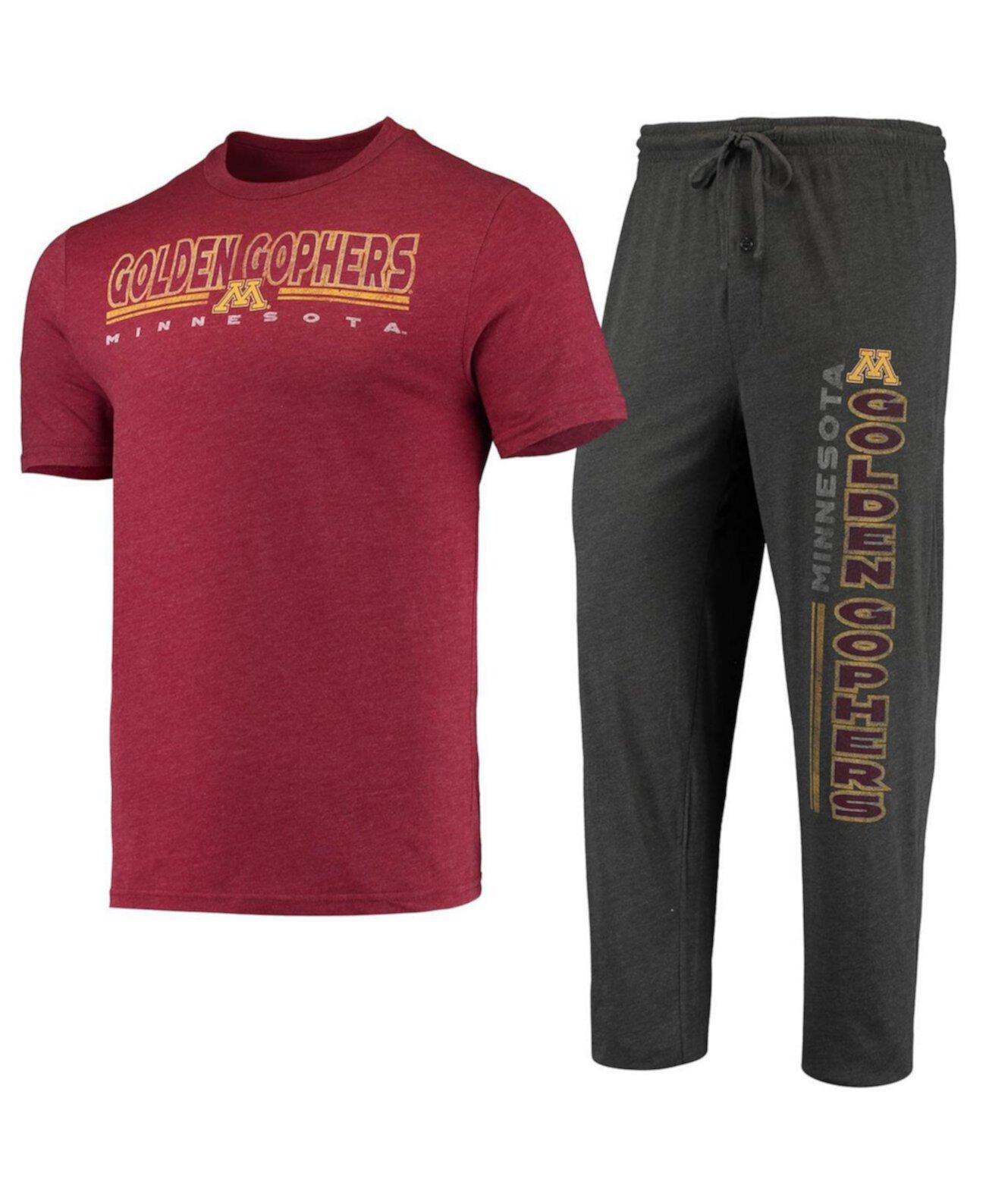 Мужская Пижама Concepts Sport Minnesota Golden Gophers Meter