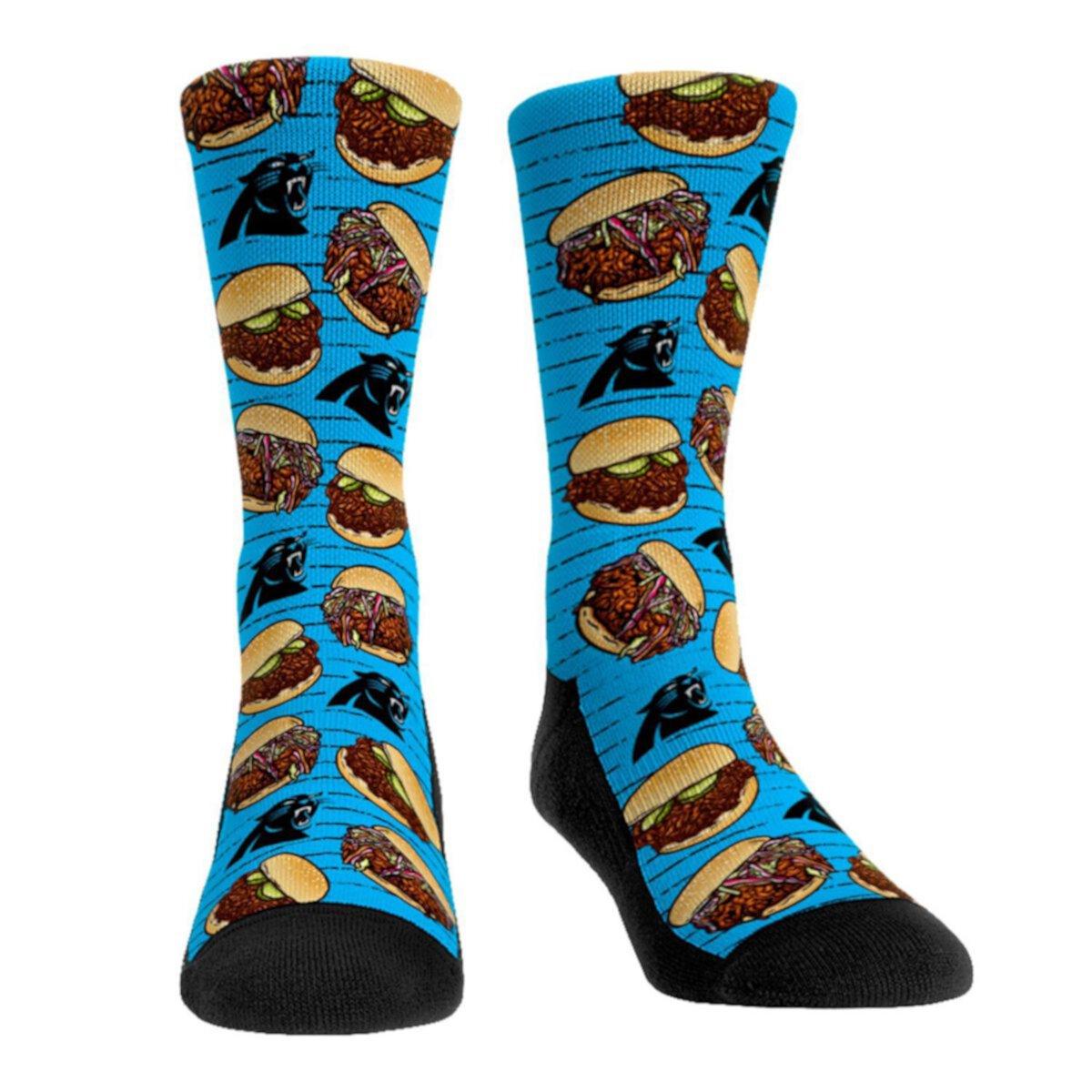 Детские носки Rock Em Socks с логотипом Carolina Panthers и дополнительной подкладкой