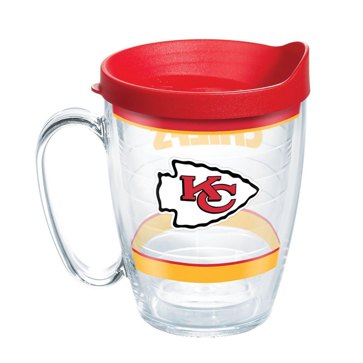 Tervis | Кружка с двойной стенкой 450 мл, Kansas City Chiefs, сдвижная крышка