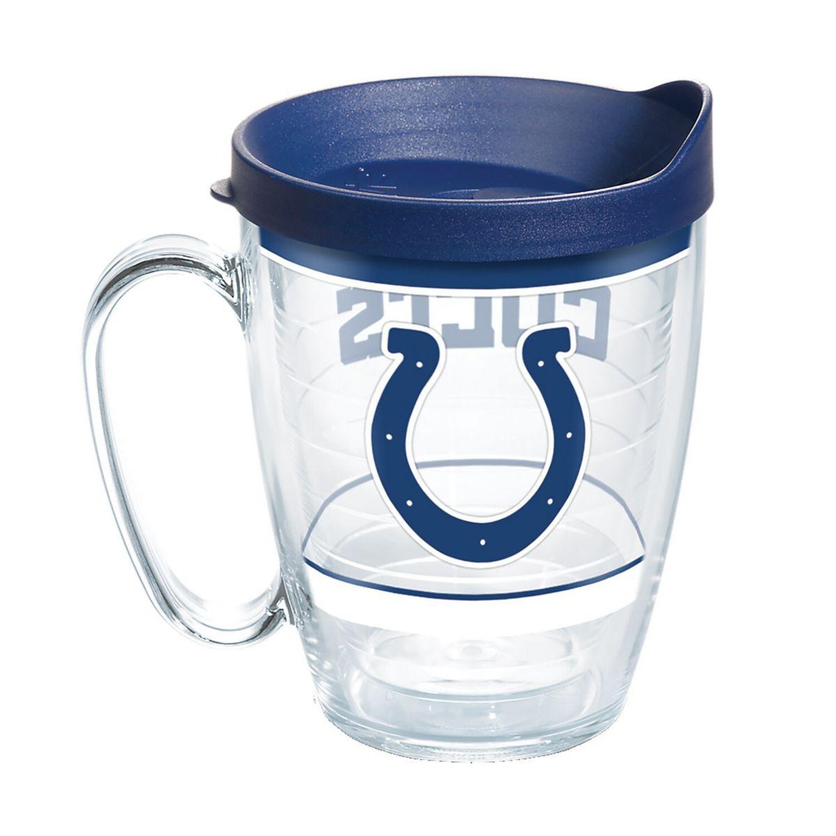 Tervis | Термокружка с двойными стенками 473 мл с логотипом Indianapolis Colts, крышка с защелкой