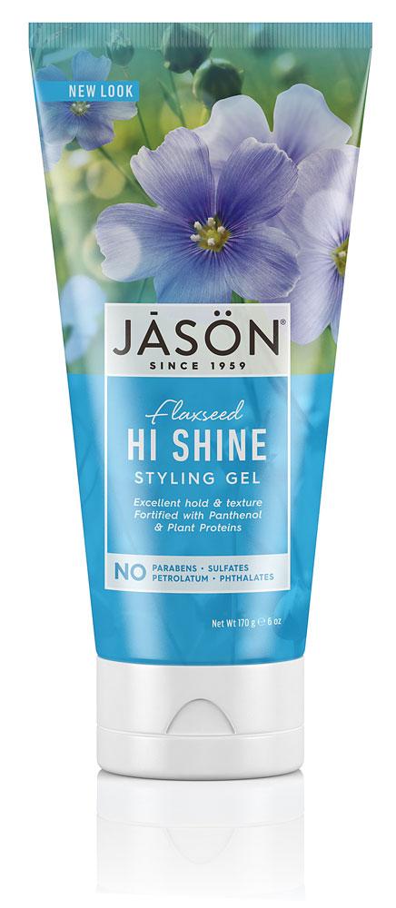 Гель для укладки с льняным семенем Jason Hi Shine — 6 жидких унций