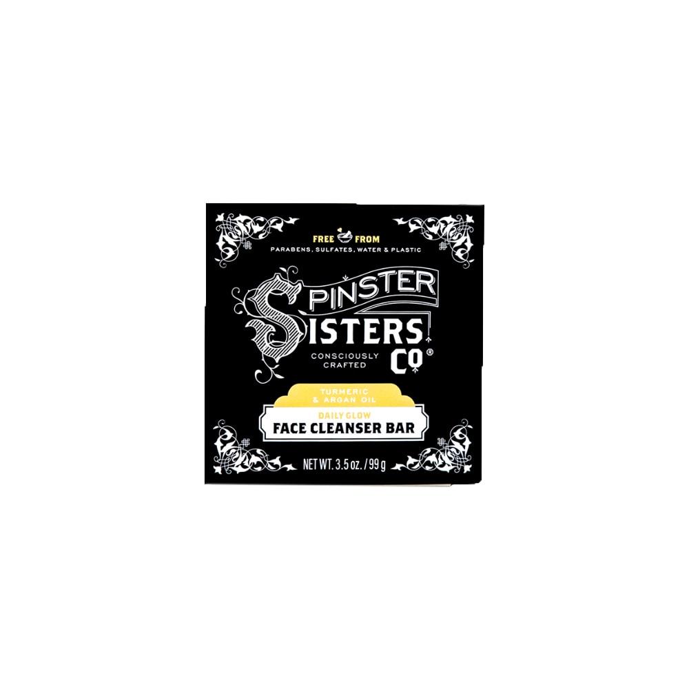 Очищающее мыло для лица с куркумой и аргановым маслом Spinster Sisters Co., 3,5 унции