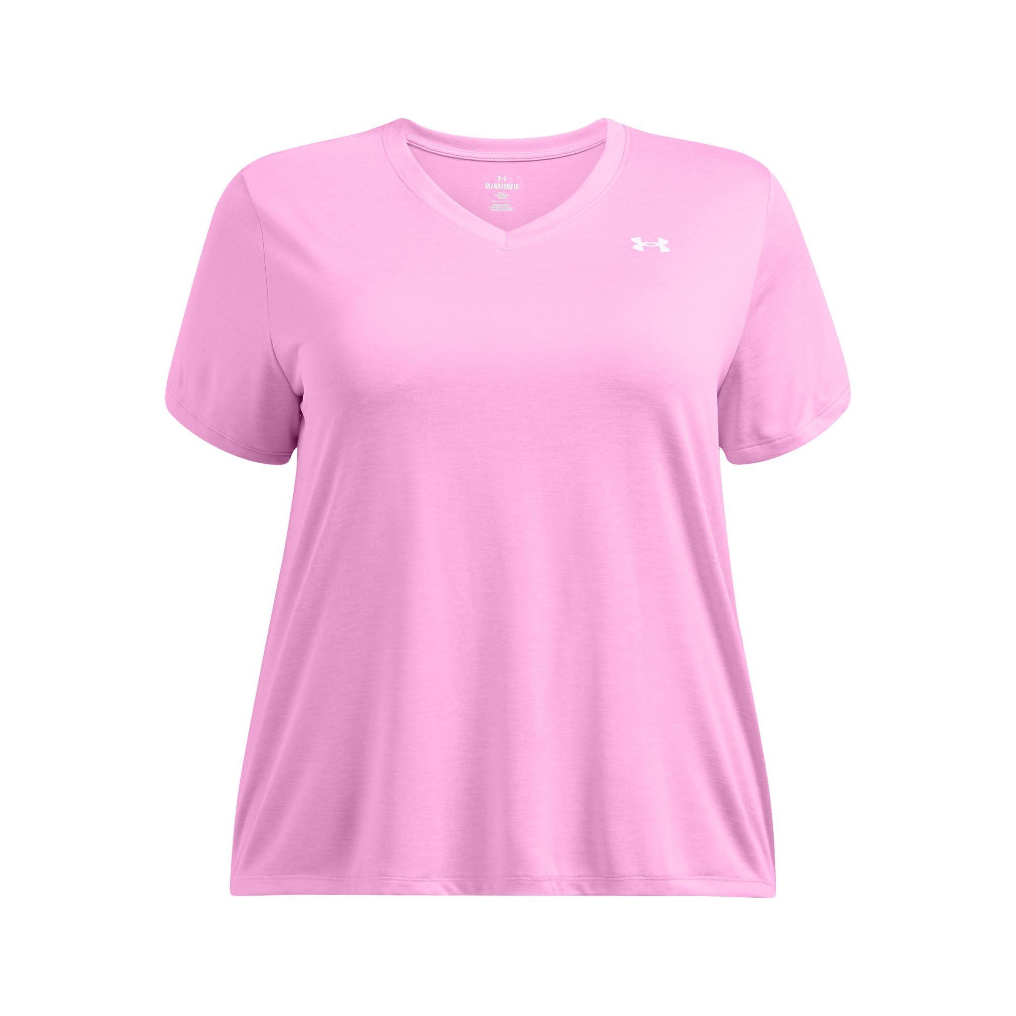 Женская Спортивная Одежда Under Armour Plus Size Tech Short Sleeve V-Neck Twist