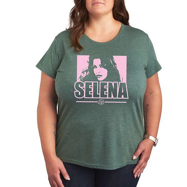 Licensed Character | Женская Футболка Licensed Character Plus Size Selena Quintanilla