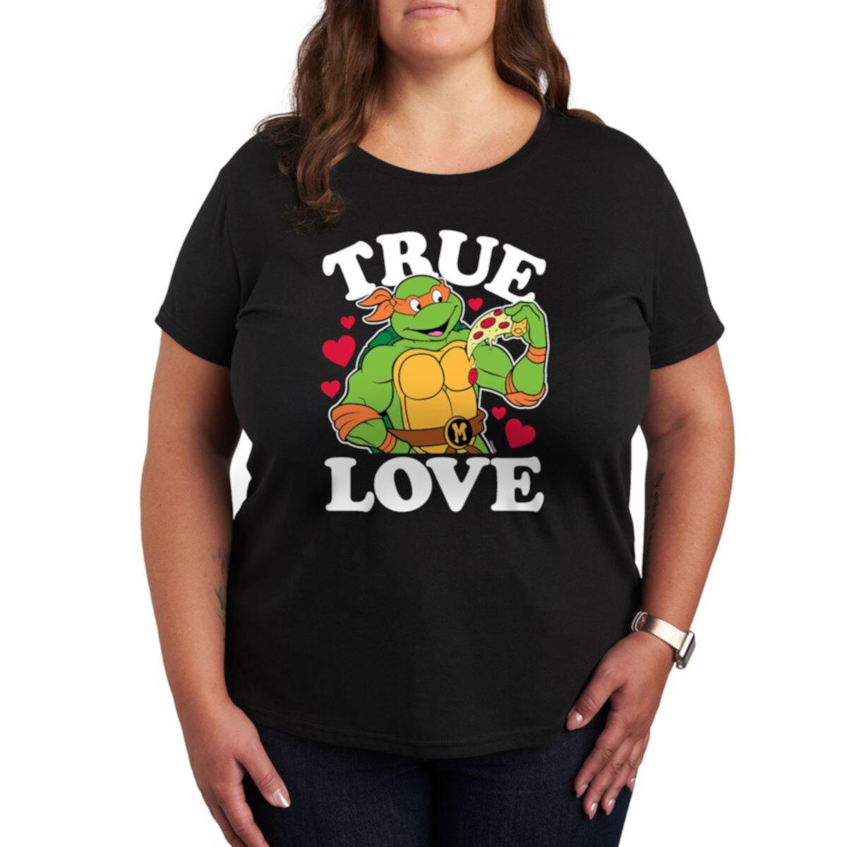 Футболка Plus Size с изображением Черепашек-ниндзя Teenage Mutant Ninja Turtles