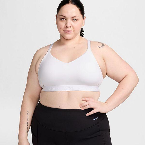 Легкий спортивный бюстгальтер Plus Size Nike Indy с подкладкой для поддержки