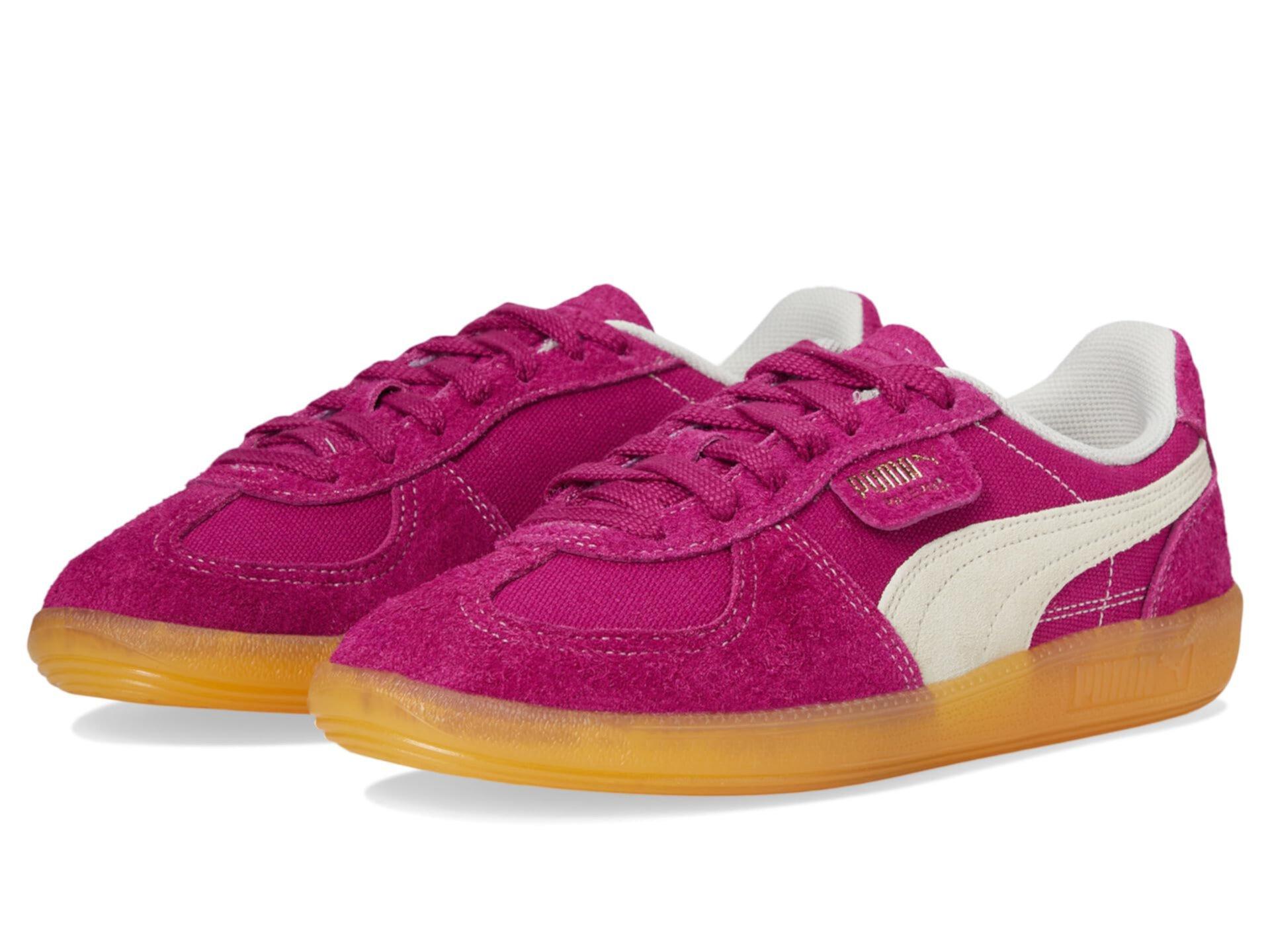 Классические кроссовки PUMA Palermo Vintage с замшевыми деталями и текстильным верхом