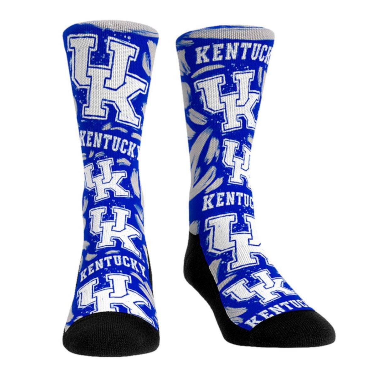 Унисекс Носки Rock Em Socks Kentucky Wildcats Allover Logo & Paint