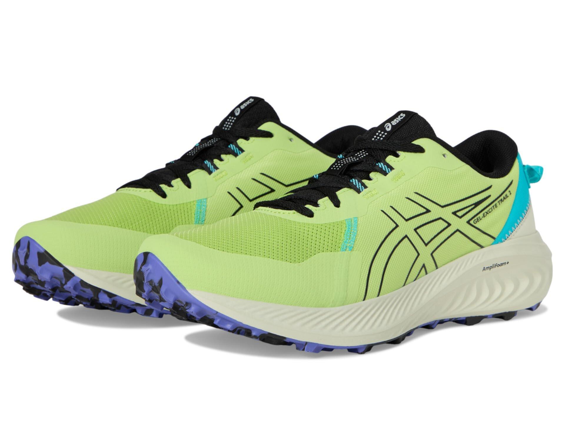 Беговые кроссовки ASICS GEL-Excite Trail 2 с амортизацией AMPLIFOAM для пересеченной местности