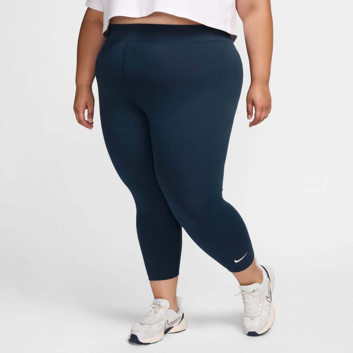 Женские Повседневные брюки Nike Plus Size Classics Высокая талия 7/8