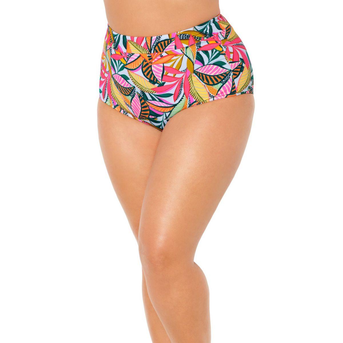 Женские Плавки Swimsuits For All Plus Size Высокие Трусы