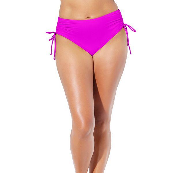 Бикини плавки Swimsuits For All с завязками, контроль живота и защита UPF 50