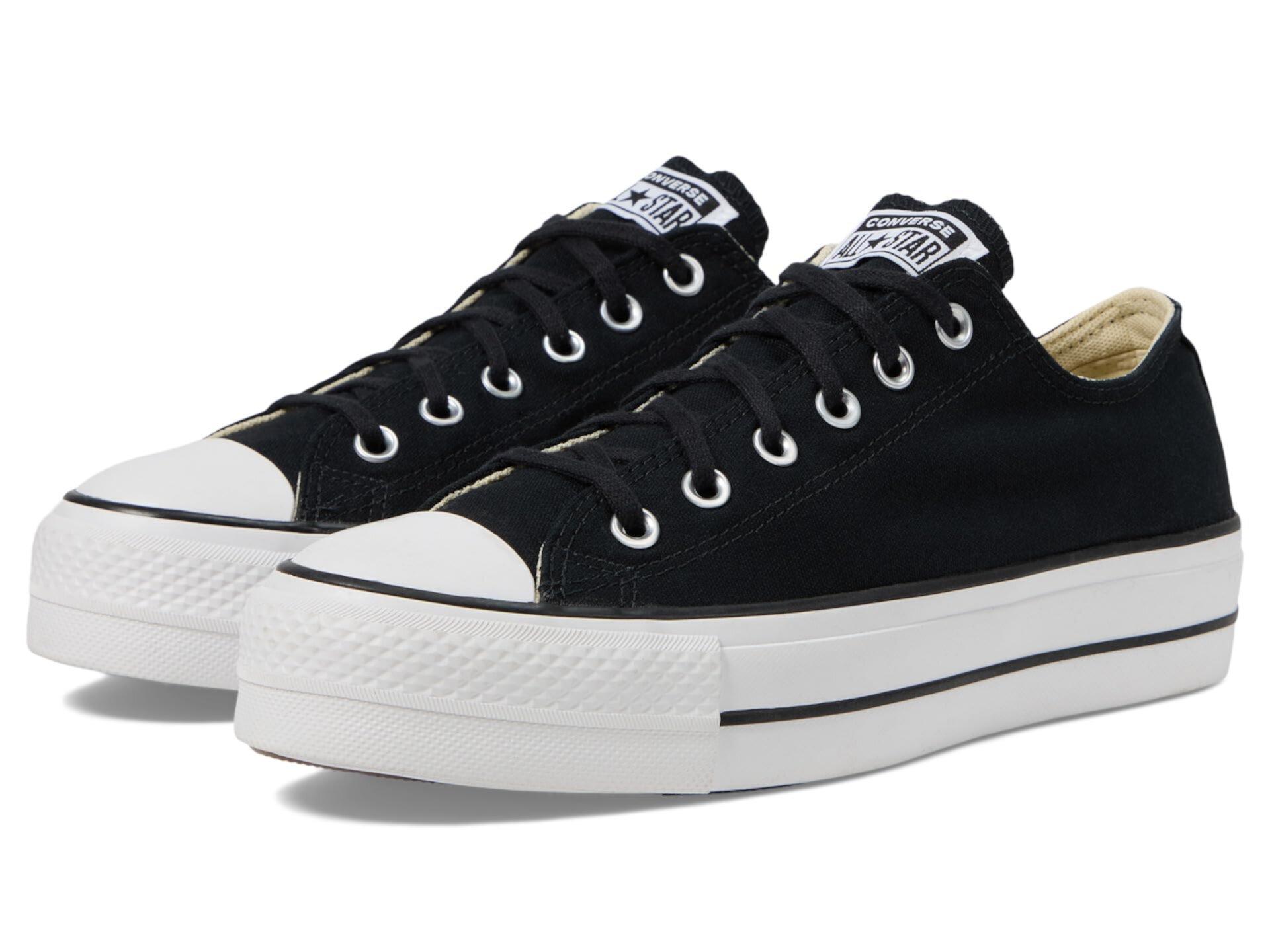 Кеды Chuck Taylor All Star Canvas Platform с высоким каблуком и амортизацией EVA