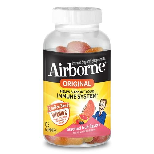 Gummies (Жевательные конфеты) Assorted Fruit Vitamin C & E Zinc Immune Support -- 63 Gummies