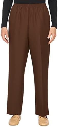 Alfred Dunner Women's Plus-Size Poly Proportioned Short Pant