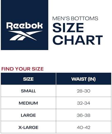 Мужские Трусы Reebok 5 Паков Мягкие Растяжимые Низкие с Контурным Карманом