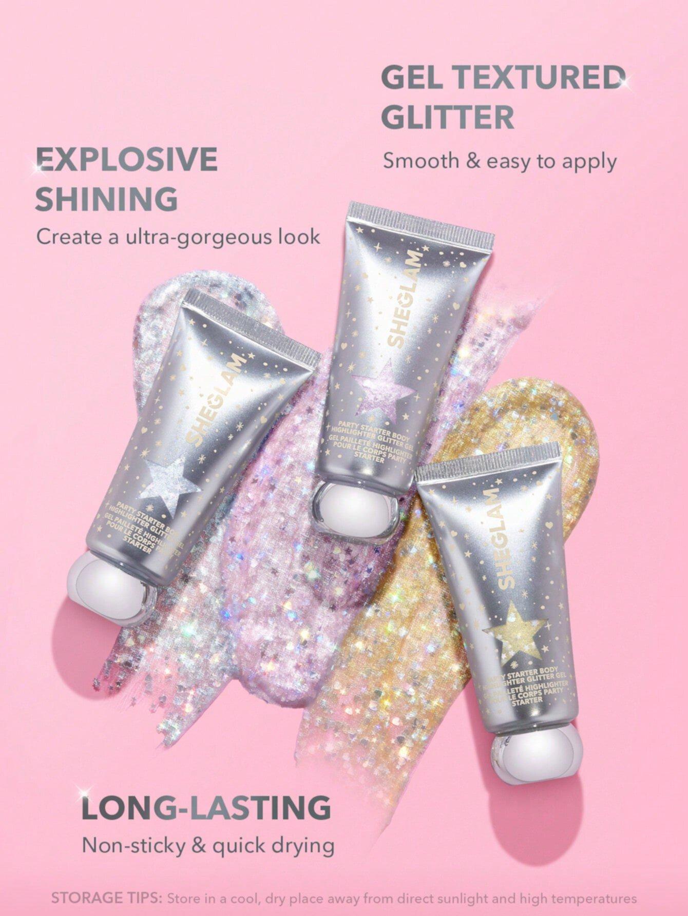 Party Starter Body Highlighter Glitter Gel-Feelin' Extra