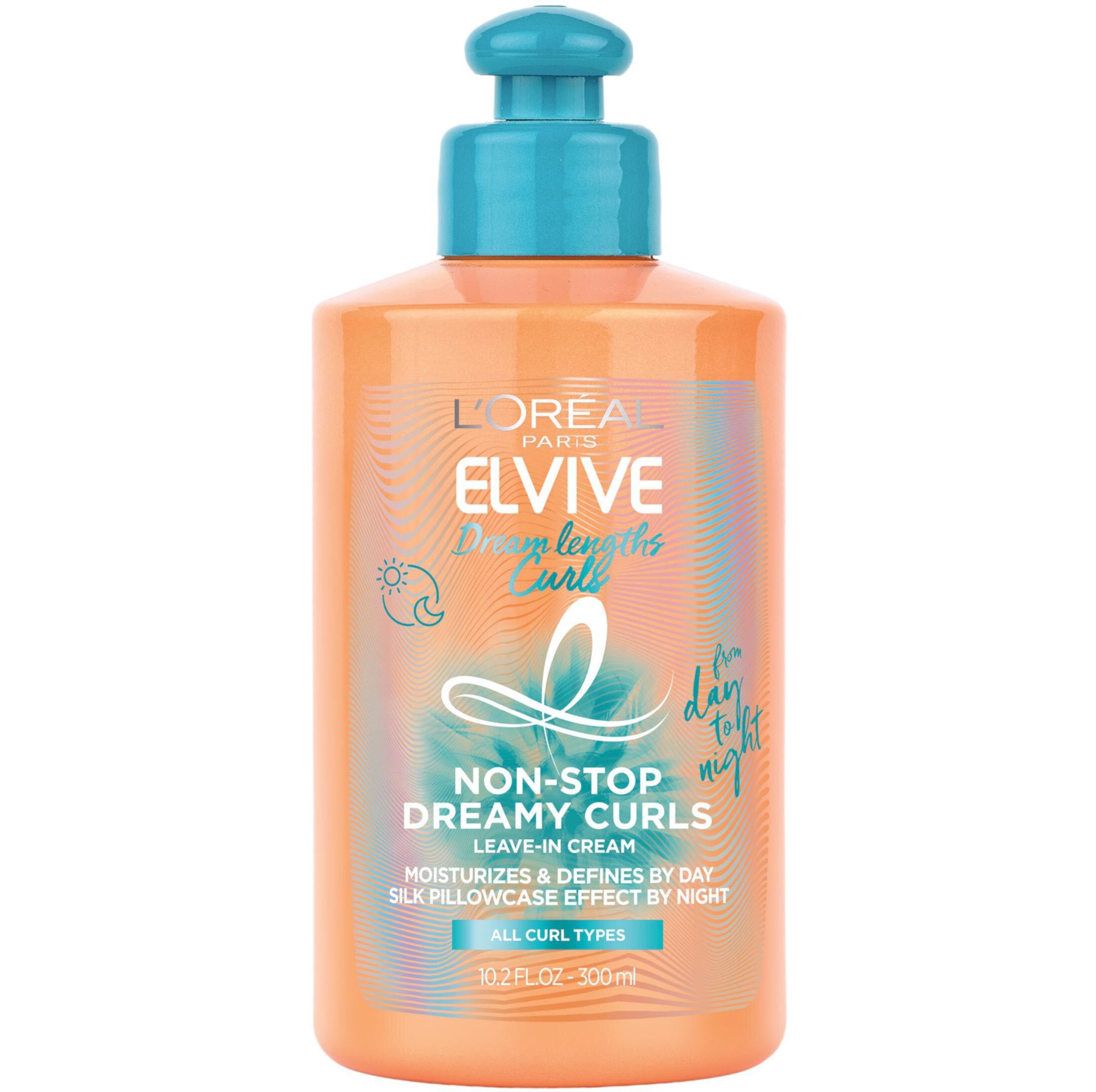 L'Oreal Elvive Color Dream Length Curls Leave in Cream, 10.2 fl oz