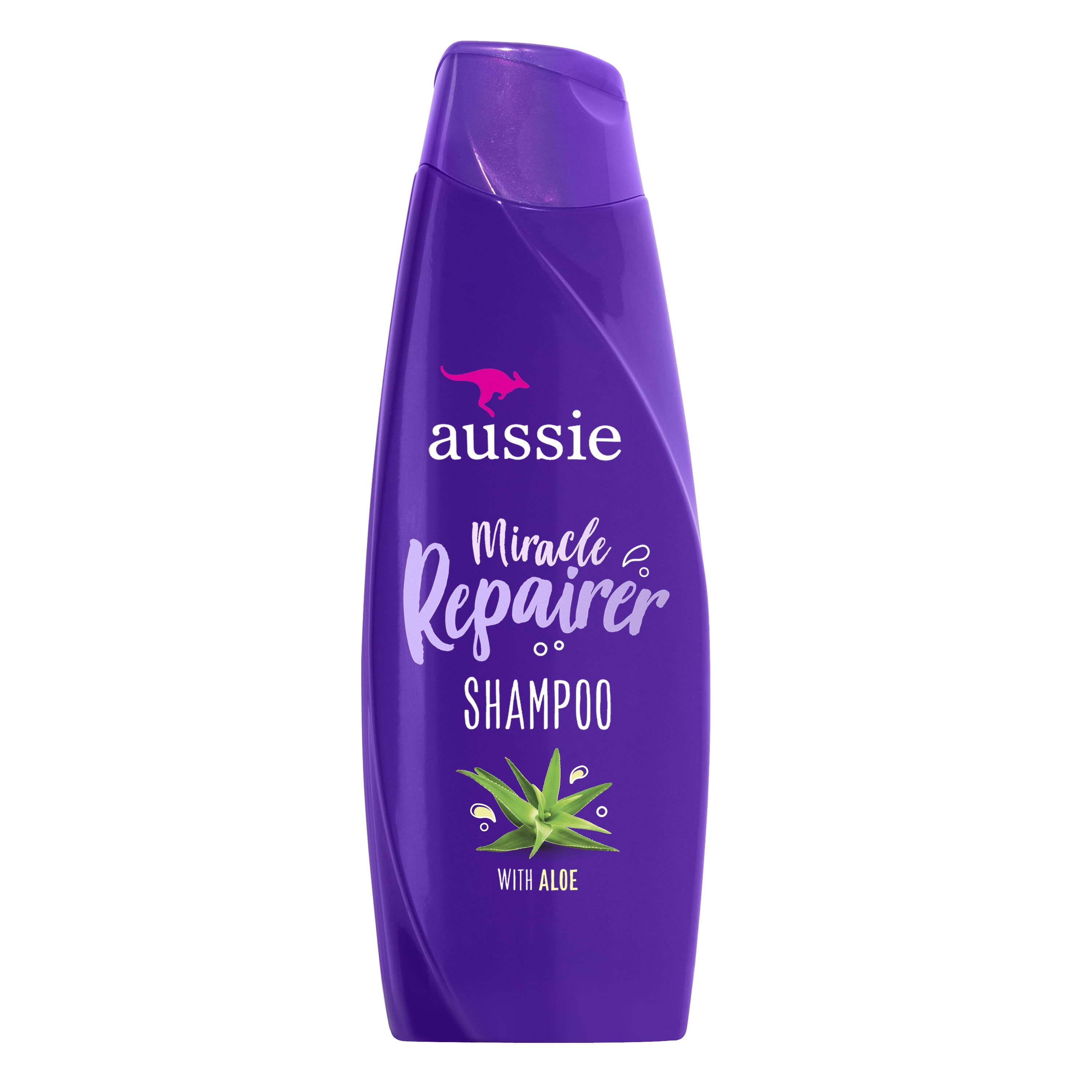 Aussie Miracle Repairer Shampoo with Aloe for All Hair Types, 12.1 fl oz