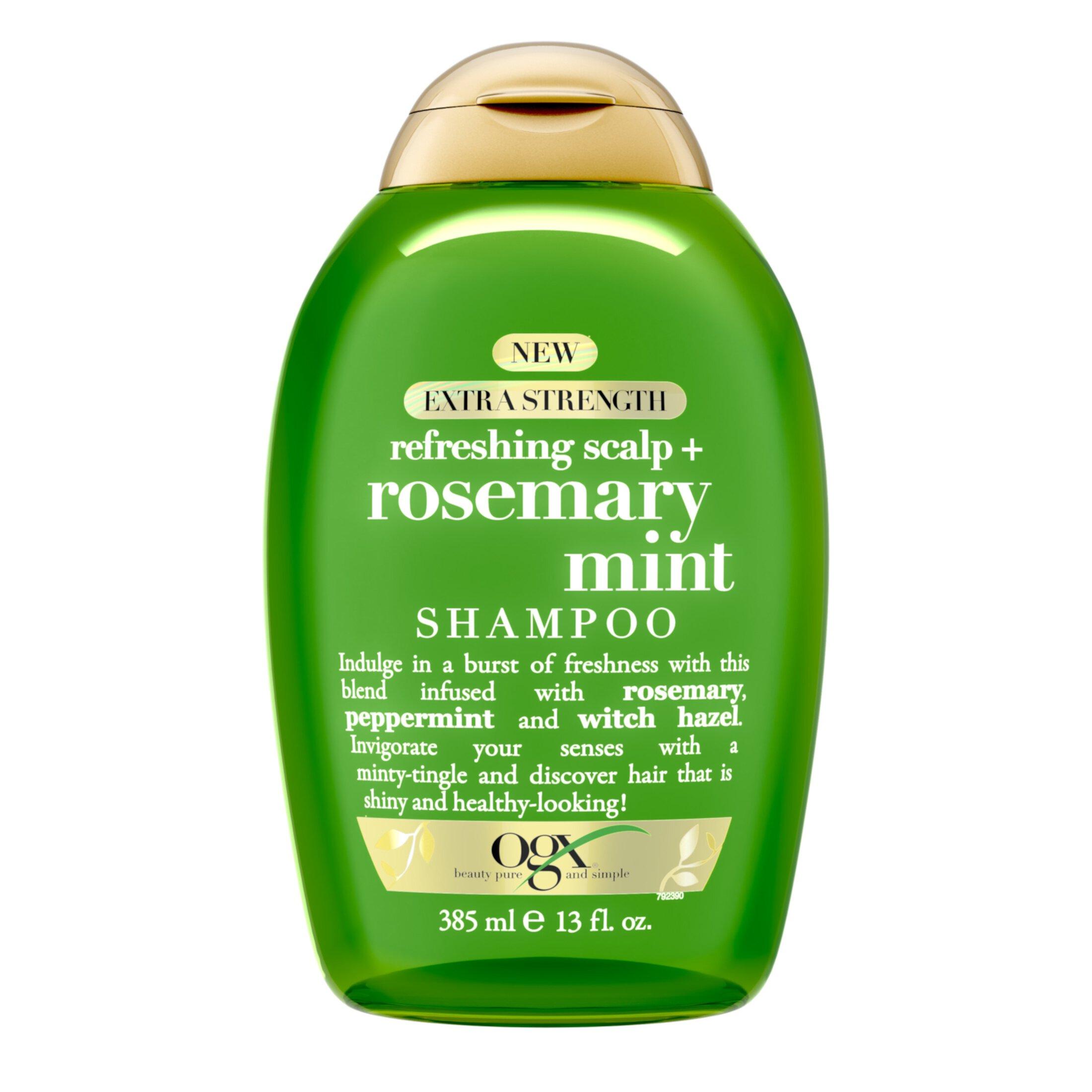 OGX Extra Strength + Rosemary Mint Shampoo, 13 fl. oz