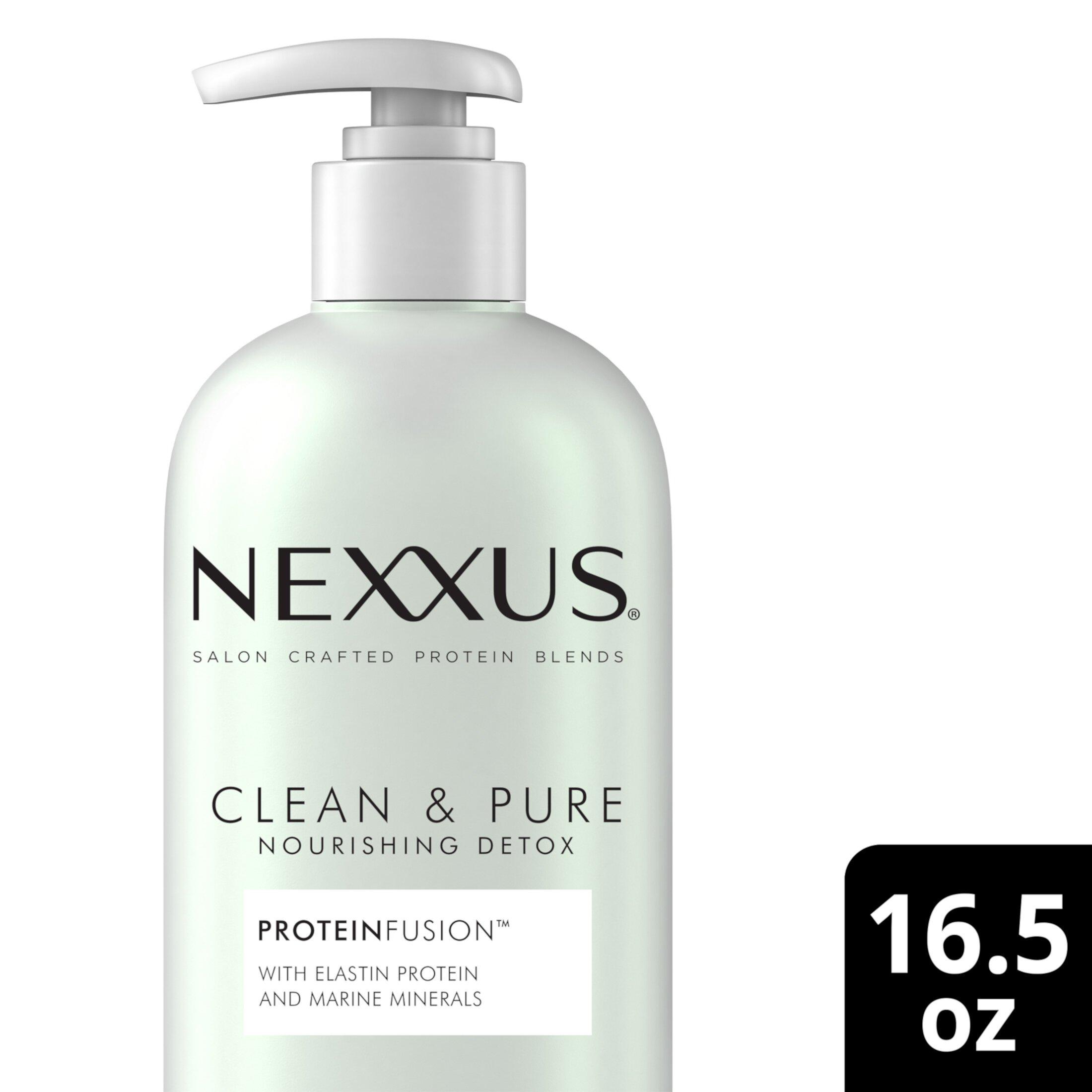 Nexxus Clean and Pure Nourishing Detox Daily Conditioner Elastin Protein All Hair Types, 16.5 fl oz