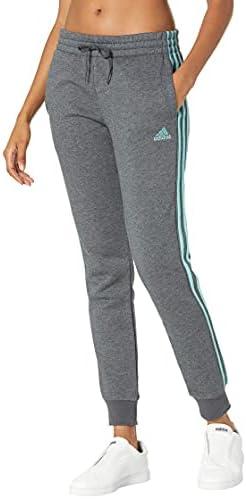 adidas Women's Plus Size Essentials Fleece Tapered Cuff Pants