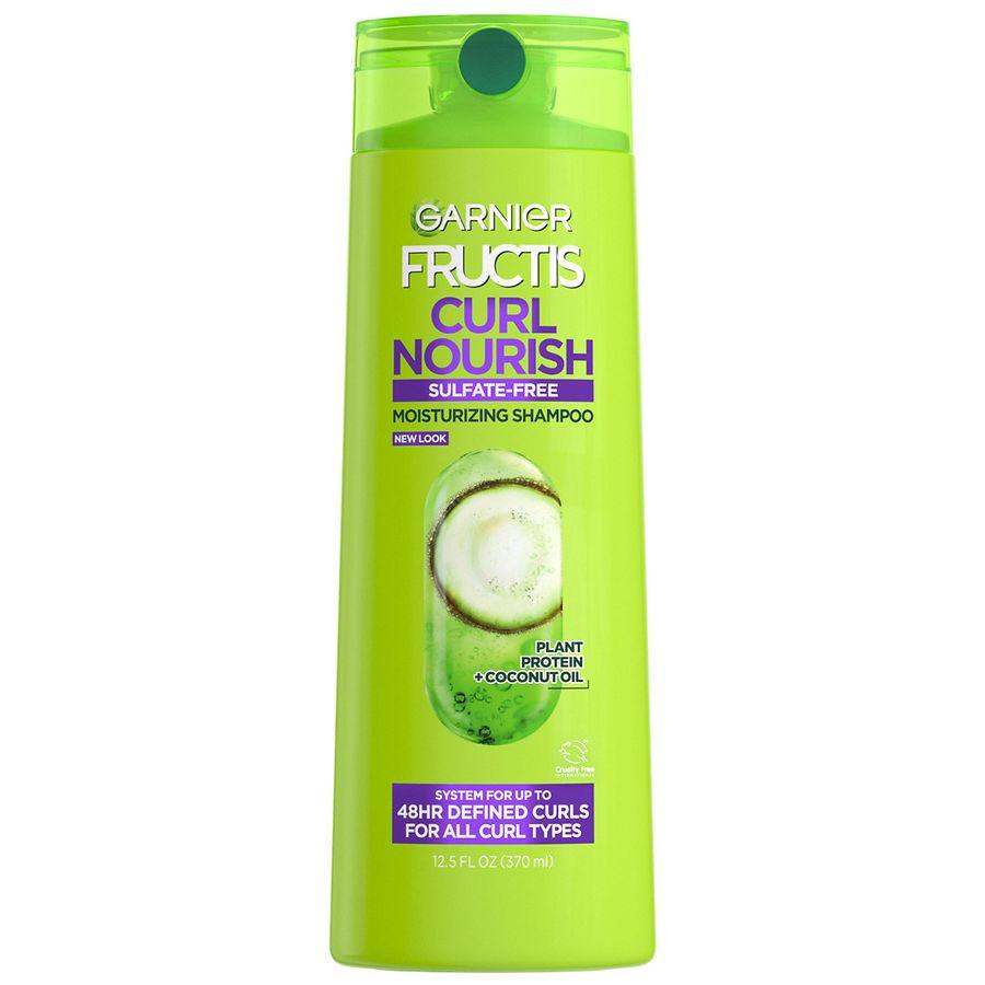 Garnier Fructis Curl NourishCurl Nourish Sulfate-Free Shampoo for All Curl Types 12.5 fl oz