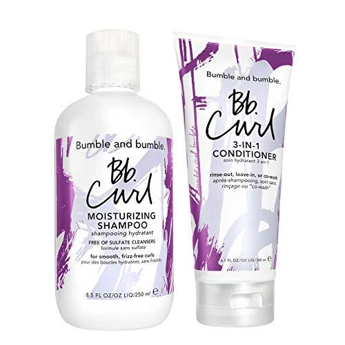 Bumble and Bumble Curl Moisturizing Shampoo 8.5 Fl oz & 3-in-1 Conditioner 6.7 fl oz