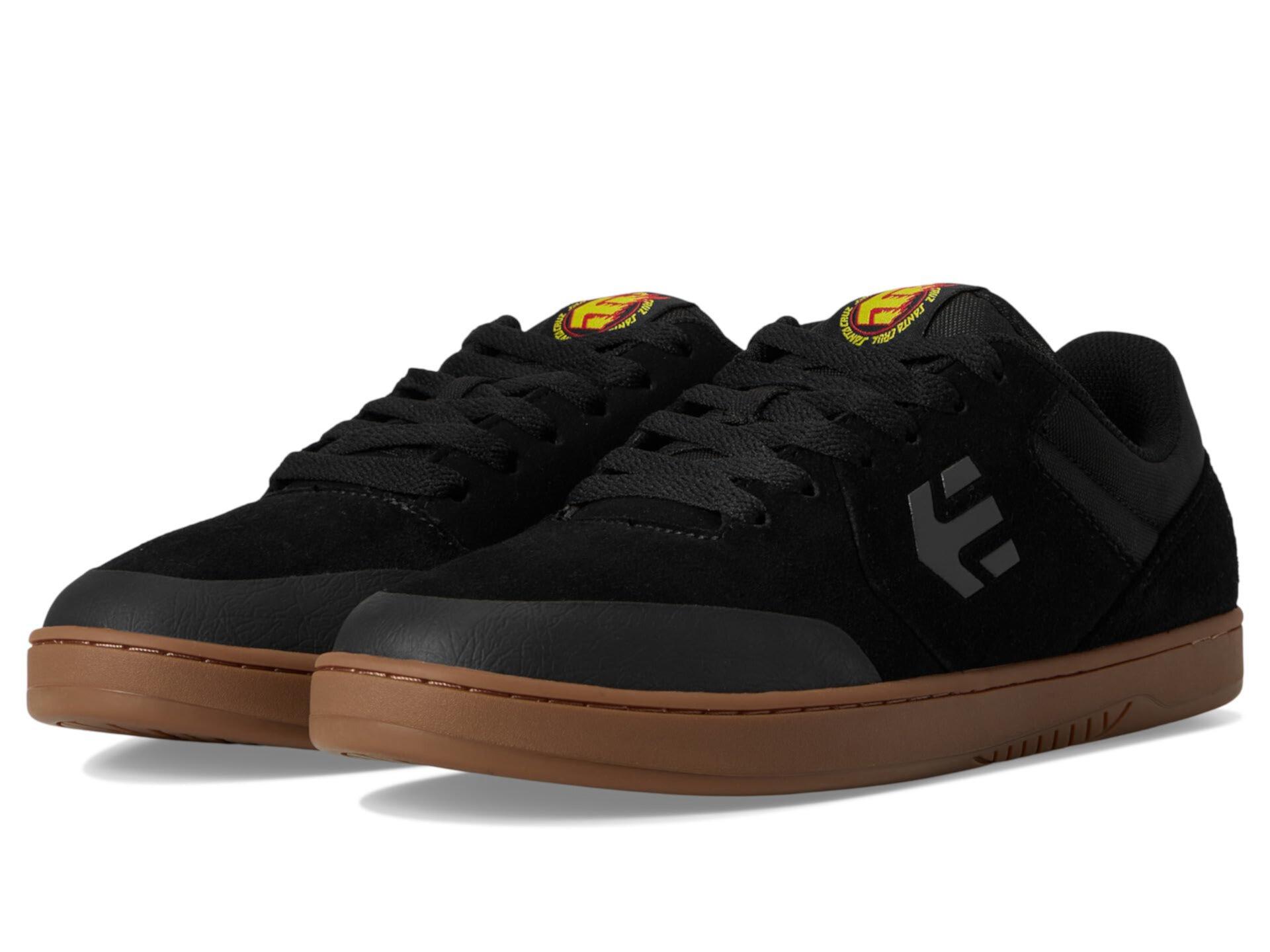 Кроссовки etnies Marana X Santa Cruz с дышащим дизайном и круглым носом